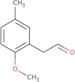 2-(2-Methoxy-5-methylphenyl)acetaldehyde