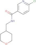 6-Chloro-N-((tetrahydro-2H-pyran-4-yl)methyl)nicotinamide