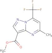 Methyl 5-methyl-7-(trifluoromethyl)pyrazolo[1,5-a]pyrimidine-3-carboxylate