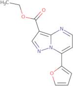 Ethyl 7-(2-furyl)pyrazolo[1,5-a]pyrimidine-3-carboxylate