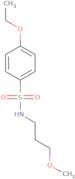 4-Ethoxy-N-(3-methoxypropyl)benzene-1-sulfonamide