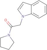 1-(2-Oxo-2-pyrrolidin-1-ylethyl)-1H-indole