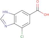 4-Chloro-1H-benzo[D]imidazole-6-carboxylic acid