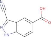 3-Cyano-1H-indazole-5-carboxylic acid