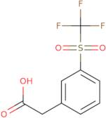 3-(Trifluoromethylsulfonyl)phenylacetic acid