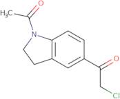 1-(1-Acetyl-2,3-dihydro-1H-indol-5-yl)-2-chloroethan-1-one