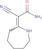 2-[(2Z)-Azepan-2-ylidene]-2-cyanoacetamide