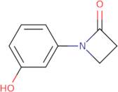 1-(3-Hydroxyphenyl)azetidin-2-one