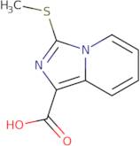 3-(Methylsulfanyl)imidazo[1,5-a]pyridine-1-carboxylic acid