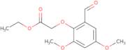 ethyl 2-(2-formyl-4,6-dimethoxyphenoxy)acetate