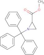 Methyl 1-(triphenylmethyl)-2-aziridinecarboxylate