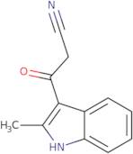3-(2-Methyl-1H-indol-3-yl)-3-oxopropanenitrile