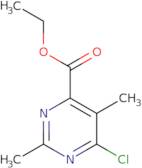 6-Chloro-2,5-dimethyl-pyrimidine-4-carboxylic acidethyl ester