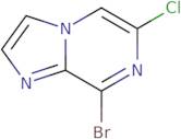 8-Bromo-6-chloroimidazo[1,2-a]pyrazine