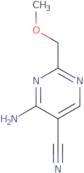 4-Amino-2-(methoxymethyl)pyrimidine-5-carbonitrile