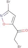 2-Bromo-1-(3-bromo-1,2-oxazol-5-yl)ethan-1-one