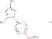 1-(4-Methoxyphenyl)-3-methyl-1H-pyrazol-5-amine hydrochloride