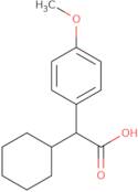 2-Cyclohexyl-2-(4-methoxyphenyl)acetic acid