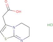 6,7-dihydro-5H-[1,3]thiazolo[3,2-a]pyrimidin-3-ylacetic acid hydrochloride