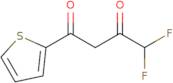 4,4-Difluoro-1-thien-2-ylbutane-1,3-dione