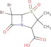 6,6-Dibromopenicillanic acid S,S-dioxide