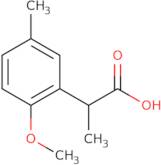 2-(2-Methoxy-5-methylphenyl)propanoic acid