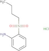 2-(Butane-1-sulfonyl)aniline hydrochloride