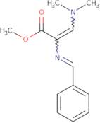 Methyl (2E)-3-(dimethylamino)-2-[(E)-(phenylmethylidene)amino]prop-2-enoate