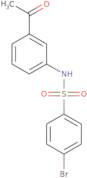 N-(3-Acetylphenyl)-4-bromobenzene-1-sulfonamide