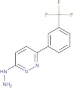 3-Hydrazinyl-6-[3-(trifluoromethyl)phenyl]pyridazine