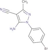 5-Amino-1-(4-bromophenyl)-4-cyano-3-methyl-1H-pyrazole