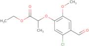 Ethyl 2-(5-chloro-4-formyl-2-methoxyphenoxy)propanoate