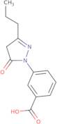 3-(5-Oxo-3-propyl-4,5-dihydro-1H-pyrazol-1-yl)benzoic acid
