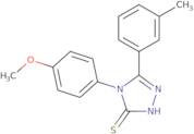 4-(4-Methoxyphenyl)-5-(3-methylphenyl)-4H-1,2,4-triazole-3-thiol