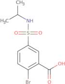 2-Bromo-5-[(propan-2-yl)sulfamoyl]benzoic acid