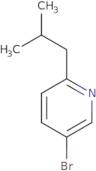 5-Bromo-2-(2-methylpropyl)pyridine