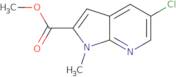 Methyl 5-chloro-1-methyl-1H-pyrrolo[2,3-b]pyridine-2-carboxylate