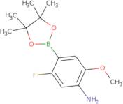4-Amino-2-fluoro-5-methoxybenzeneboronic acid pinacol ester