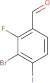 3-Bromo-2-fluoro-4-iodobenzaldehyde