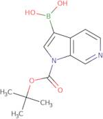 {1-[(Tert-Butoxy)Carbonyl]-1h-Pyrrolo[2,3-C]Pyridin-3-Yl}Boronic Acid