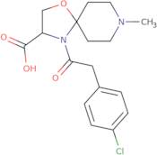 4-[2-(4-Chlorophenyl)acetyl]-8-methyl-1-oxa-4,8-diazaspiro[4.5]decane-3-carboxylic acid