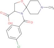 4-(3-Chlorobenzoyl)-8-methyl-1-oxa-4,8-diazaspiro[4.5]decane-3-carboxylic acid