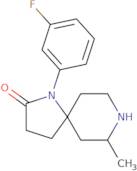 4-(3,5-Difluorobenzoyl)-8-ethyl-1-oxa-4,8-diazaspiro(4.5)decane-3-carboxylic acid