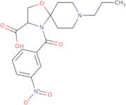 4-(3-Nitrobenzoyl)-8-propyl-1-oxa-4,8-diazaspiro[4.5]decane-3-carboxylic acid