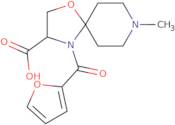 4-(Furan-2-carbonyl)-8-methyl-1-oxa-4,8-diazaspiro[4.5]decane-3-carboxylic acid