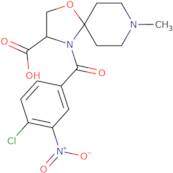 4-(4-Chloro-3-nitrobenzoyl)-8-methyl-1-oxa-4,8-diazaspiro[4.5]decane-3-carboxylic acid