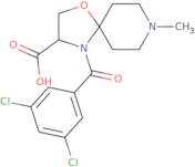 4-(3,5-Dichlorobenzoyl)-8-methyl-1-oxa-4,8-diazaspiro[4.5]decane-3-carboxylic acid