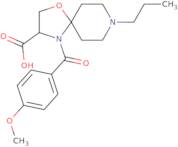 4-(4-Methoxybenzoyl)-8-propyl-1-oxa-4,8-diazaspiro[4.5]decane-3-carboxylic acid