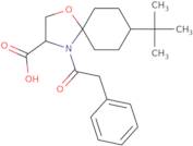 8-tert-Butyl-4-(2-phenylacetyl)-1-oxa-4-azaspiro[4.5]decane-3-carboxylic acid