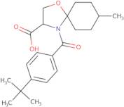 4-(4-tert-Butylbenzoyl)-8-methyl-1-oxa-4-azaspiro[4.5]decane-3-carboxylic acid